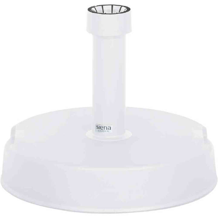 SIENA GARDEN Betonständer 20 kg rund, weiß